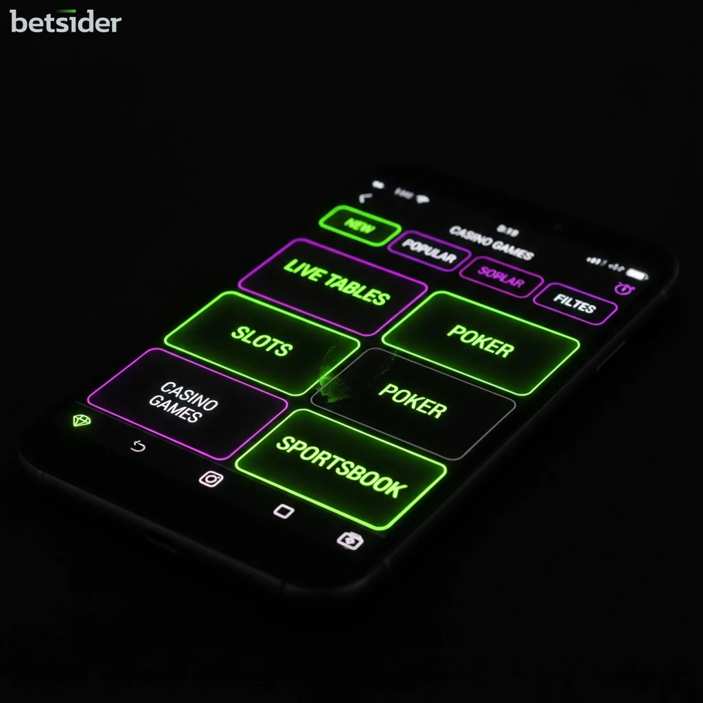 Smartphone view of a live dealer blackjack session streamed in HD.