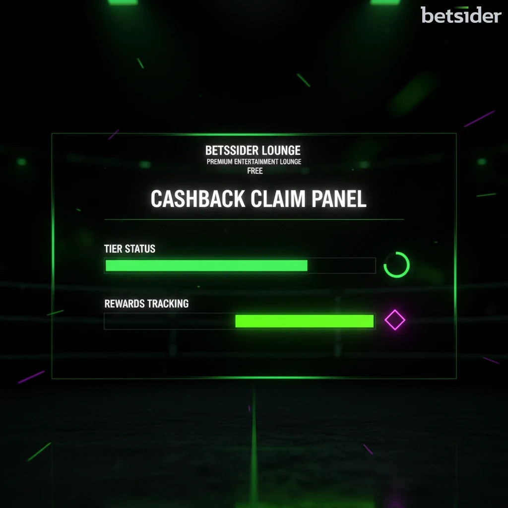 Promotion area showing the weekly cashback activation toggle and balances.