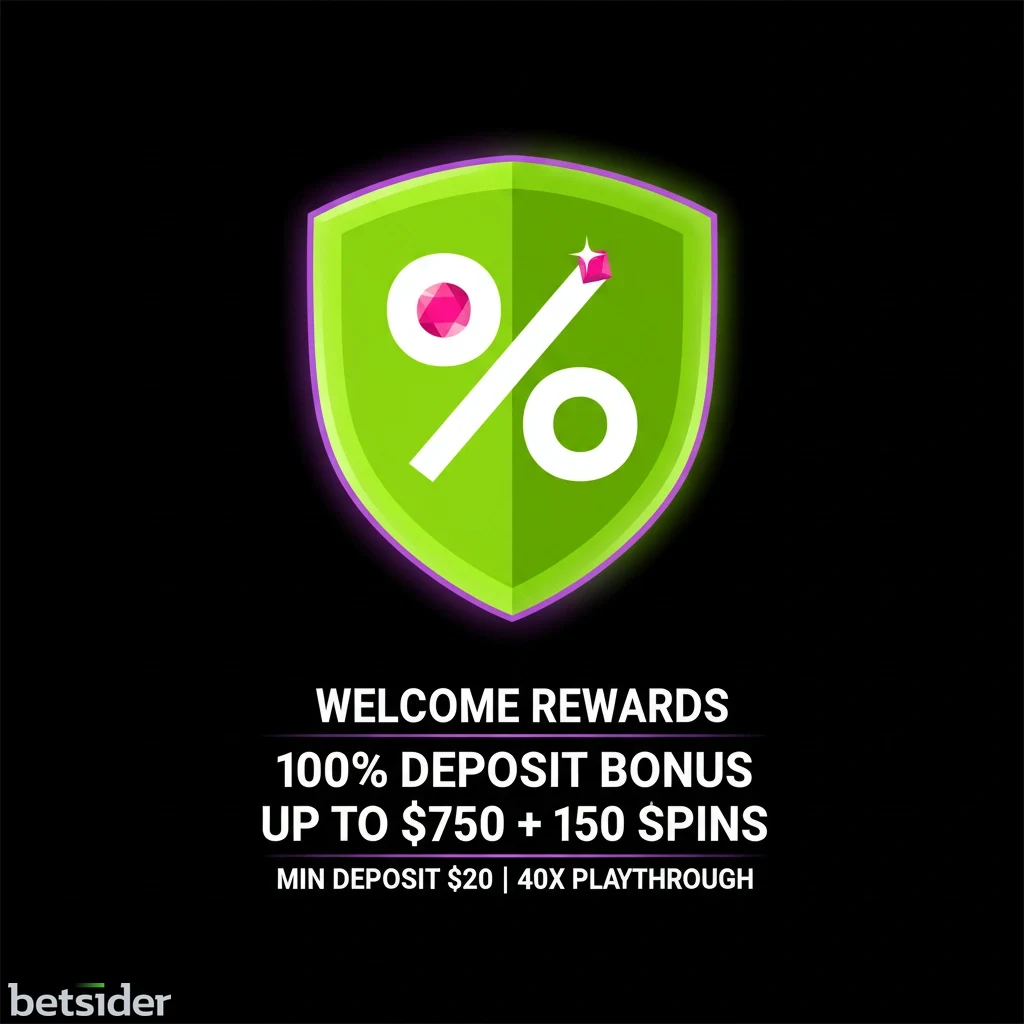 First deposit match bonus promotion card