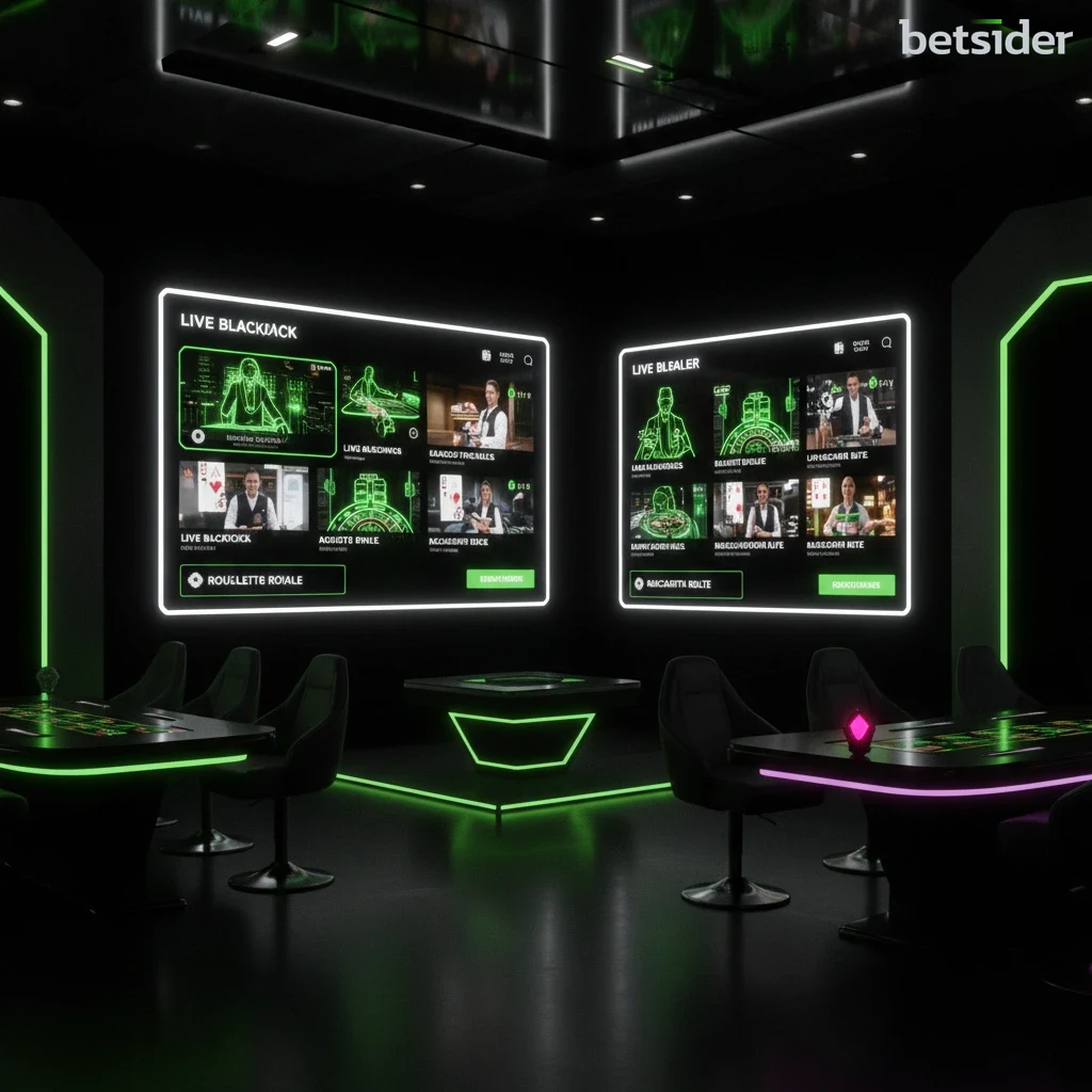 Betsider sportsbook layout displaying upcoming match fixtures.