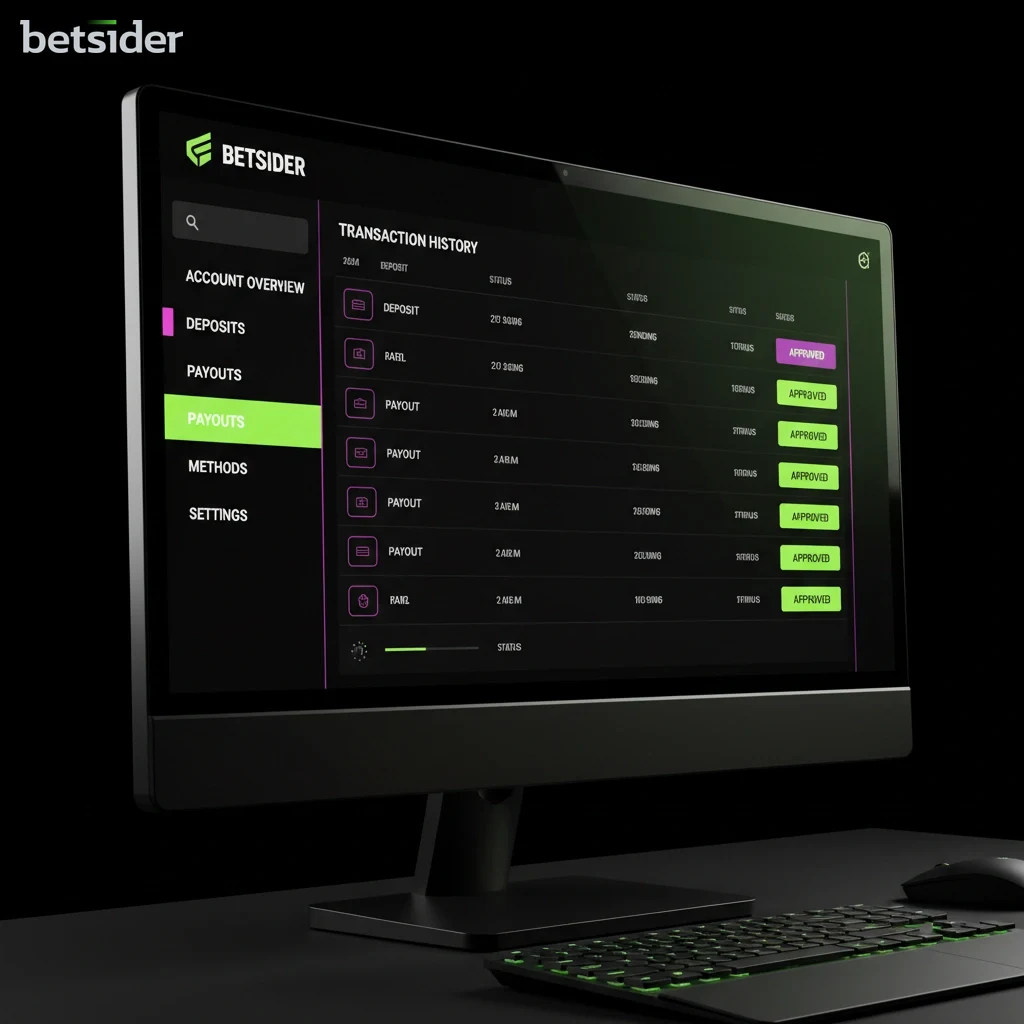 Betsider KYC identity verification file upload dashboard